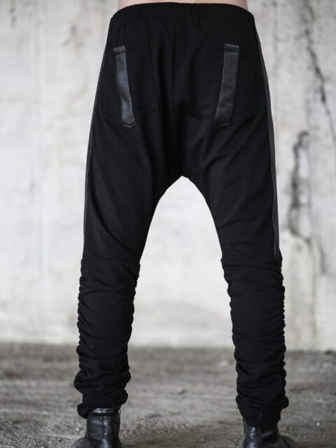 avant garde black pants