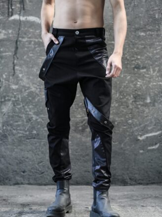 avant garde black pants