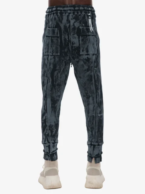 avant garde hand dyed trousers